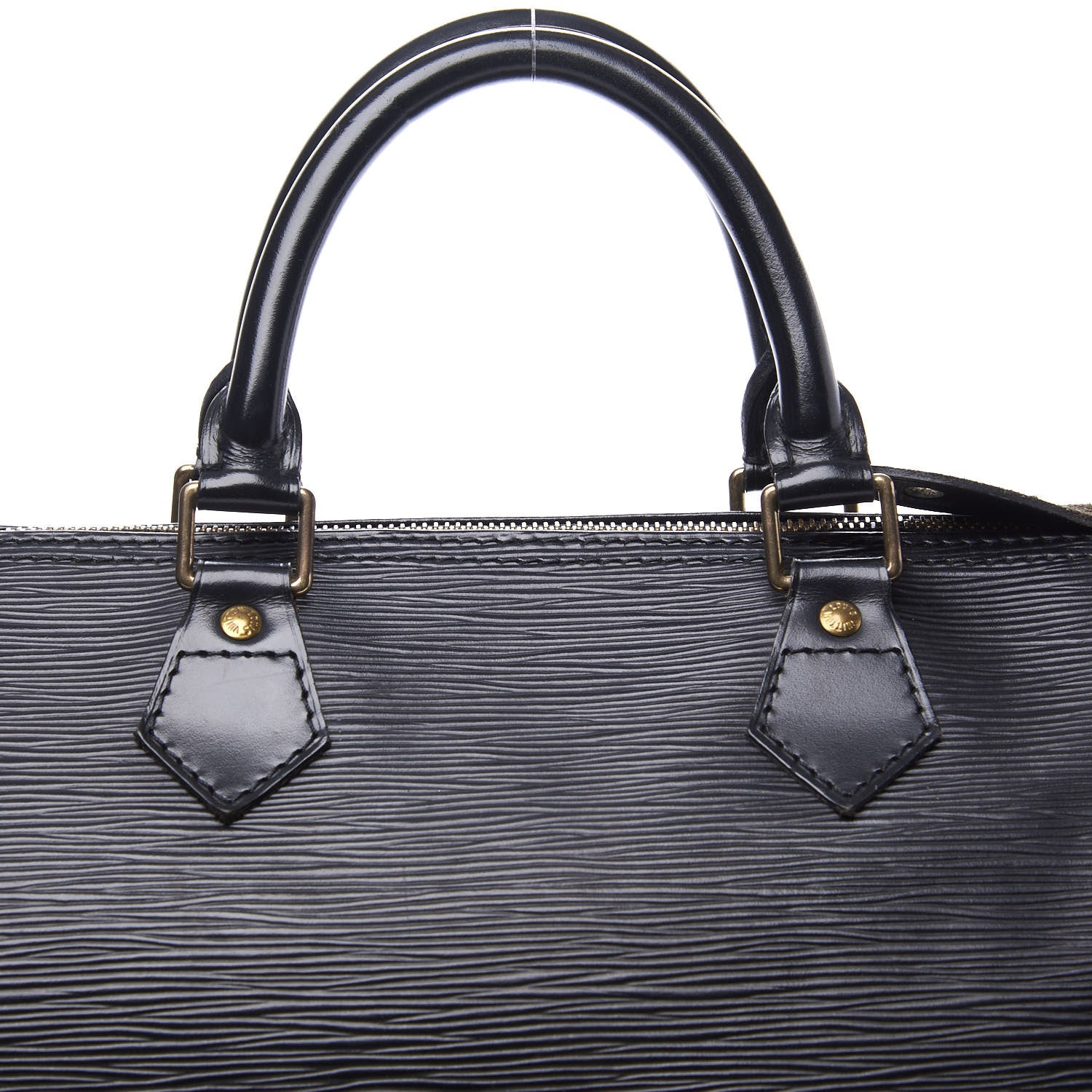 Louis Vuitton Epi Speedy 30 Black 8 of 10