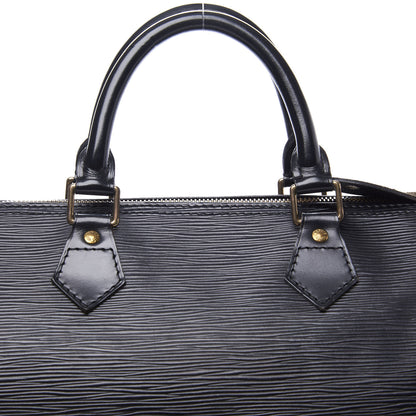 Louis Vuitton Epi Speedy 30 Black 8 of 10