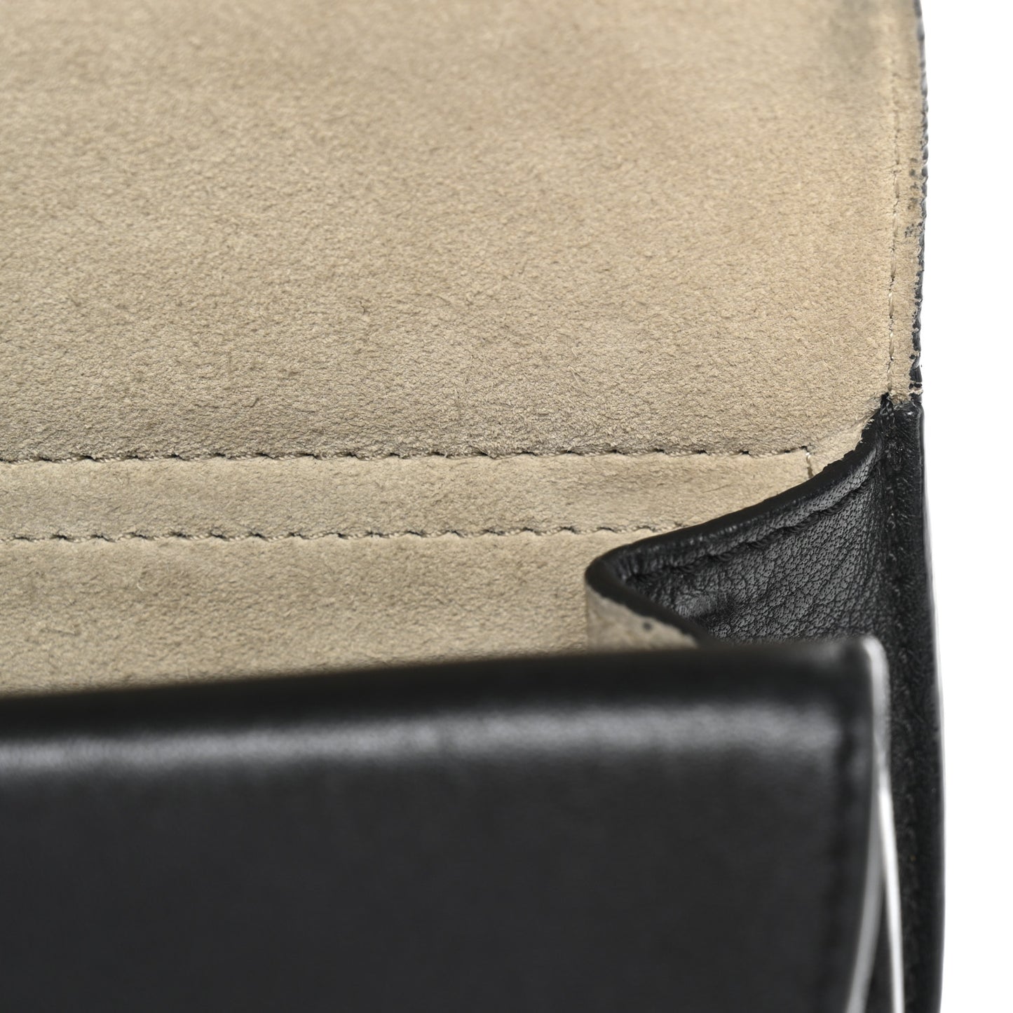 Calfskin Georgia Crossbody Bag Black