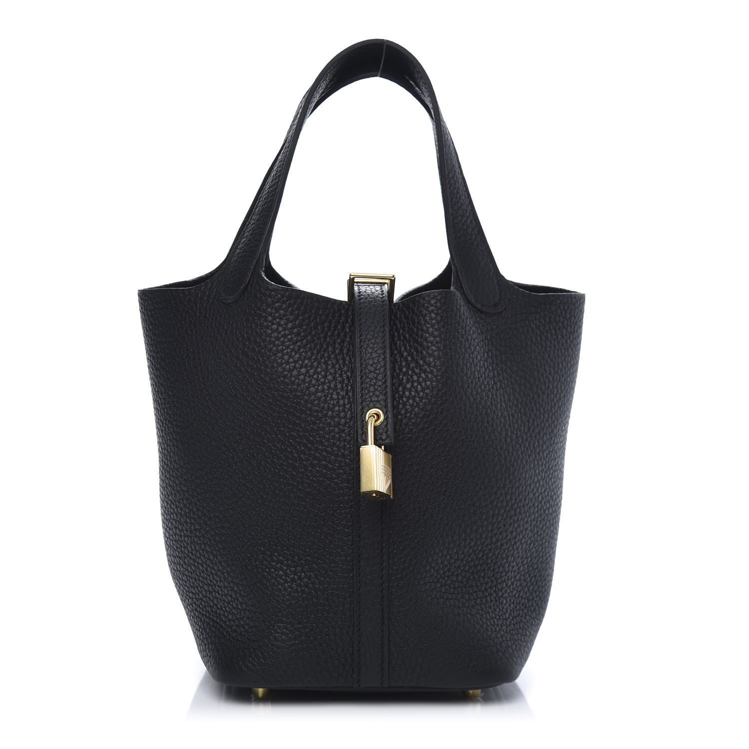 Hermes Taurillon Clemence Picotin Lock 18 PM Black 1 of 10