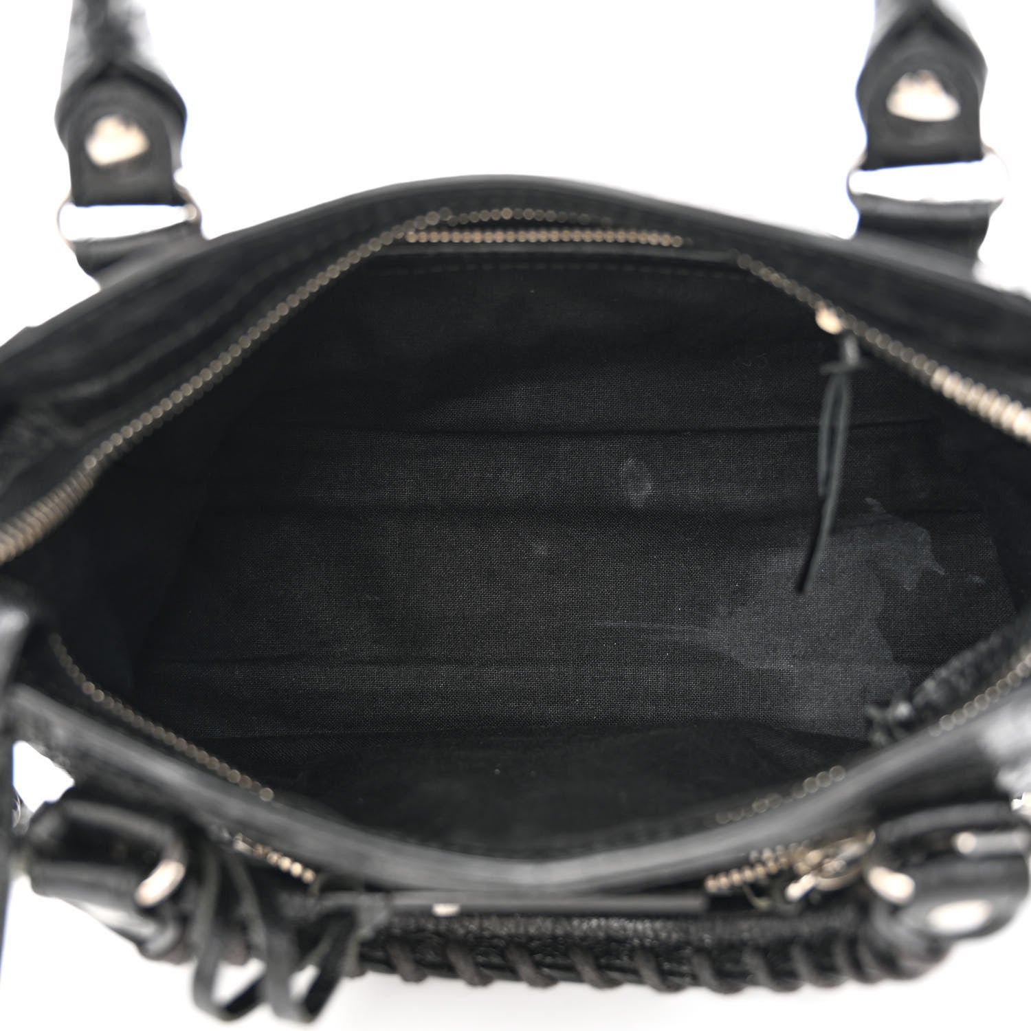Balenciaga Agneau Classic Silver Hardware Mini City Black 5 of 13