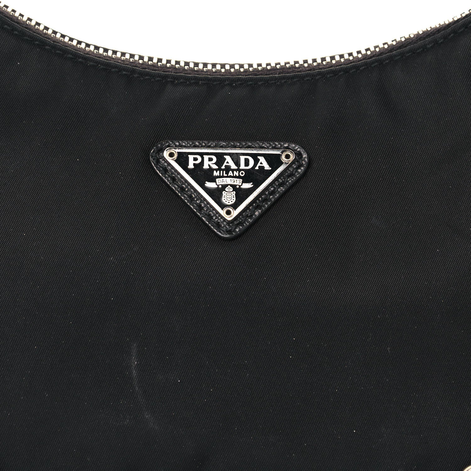 Prada Nylon Re-Edition 2005 Shoulder Bag Black 7 of 15