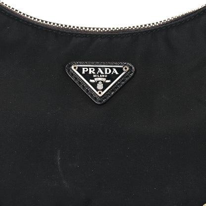 Prada Nylon Re-Edition 2005 Shoulder Bag Black 7 of 15