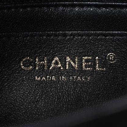 Chanel Lambskin Quilted Mini Rectangular Flap Black 6 of 10
