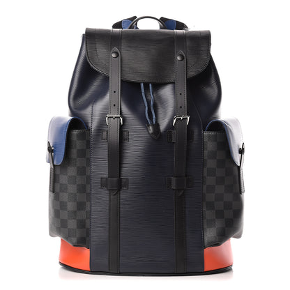 Louis Vuitton Epi Damier Cobalt Christopher Backpack PM 1 of 10