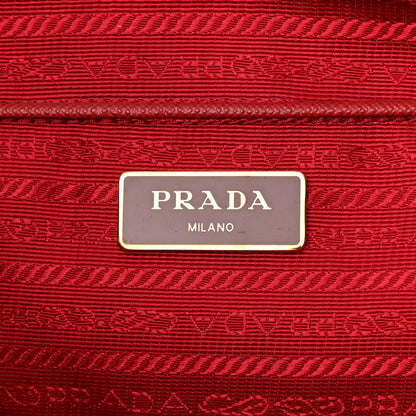 Prada Saffiano Lux Extra Large Galleria Double Zip Tote Fuoco 6 of 14