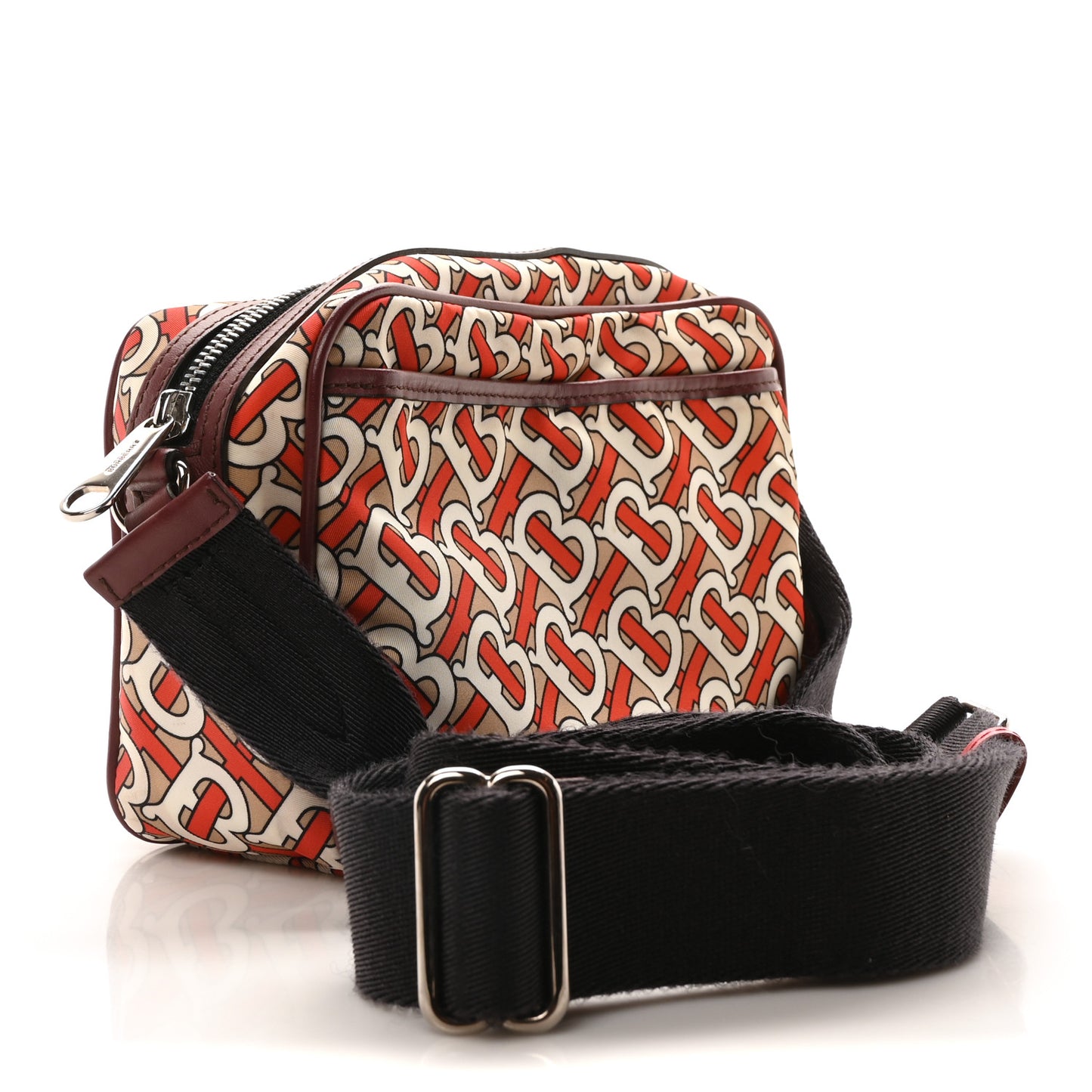 Nylon Monogram Small Camera Bag Vermillion