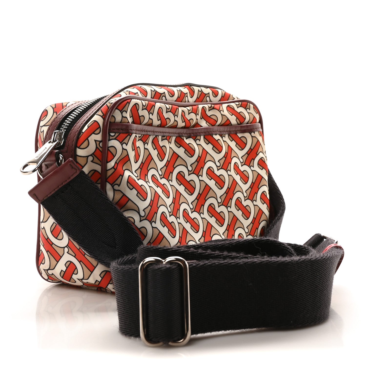 Burberry Nylon Monogram Small Camera Bag Vermillion 3 of 10