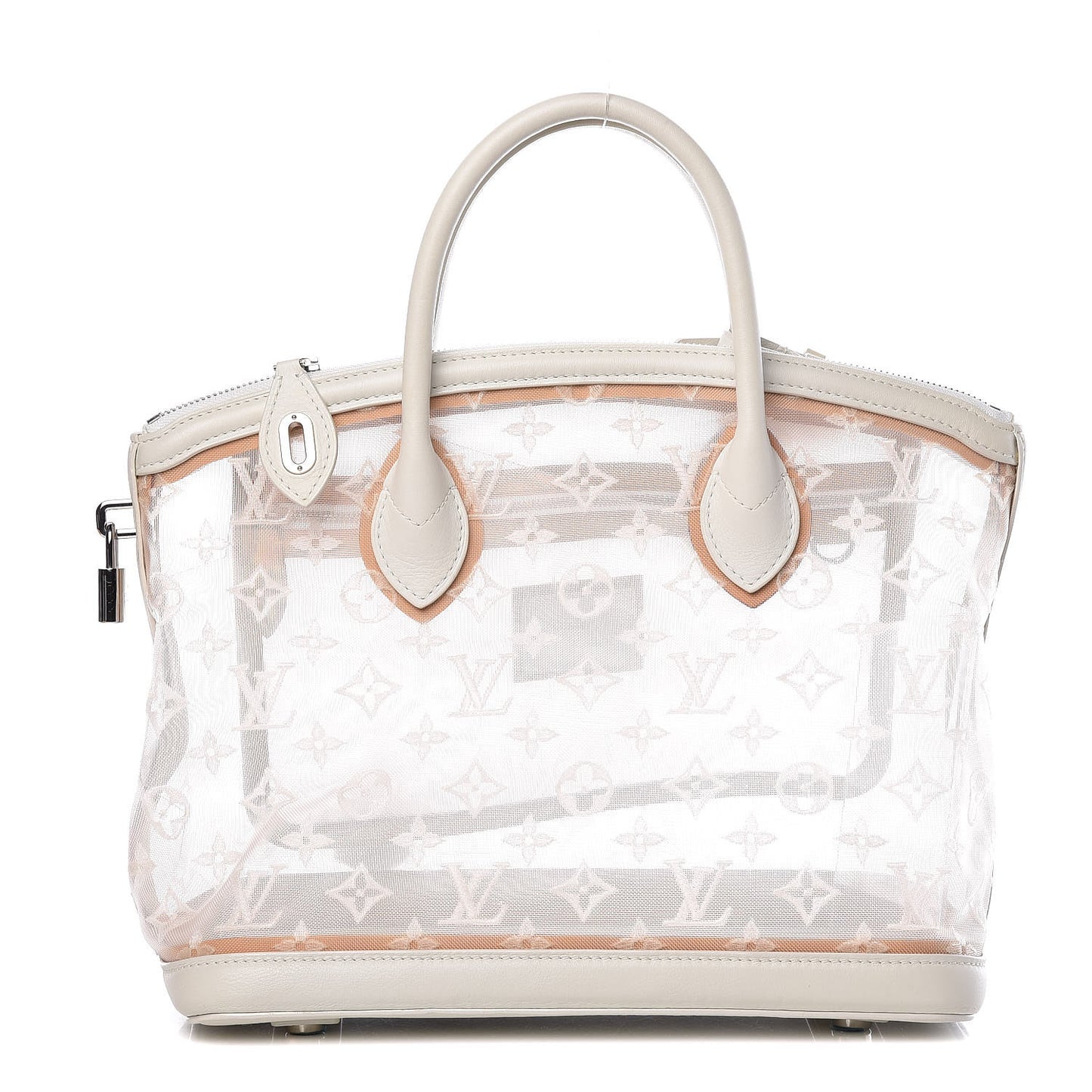 Monogram Transparence Lockit White
