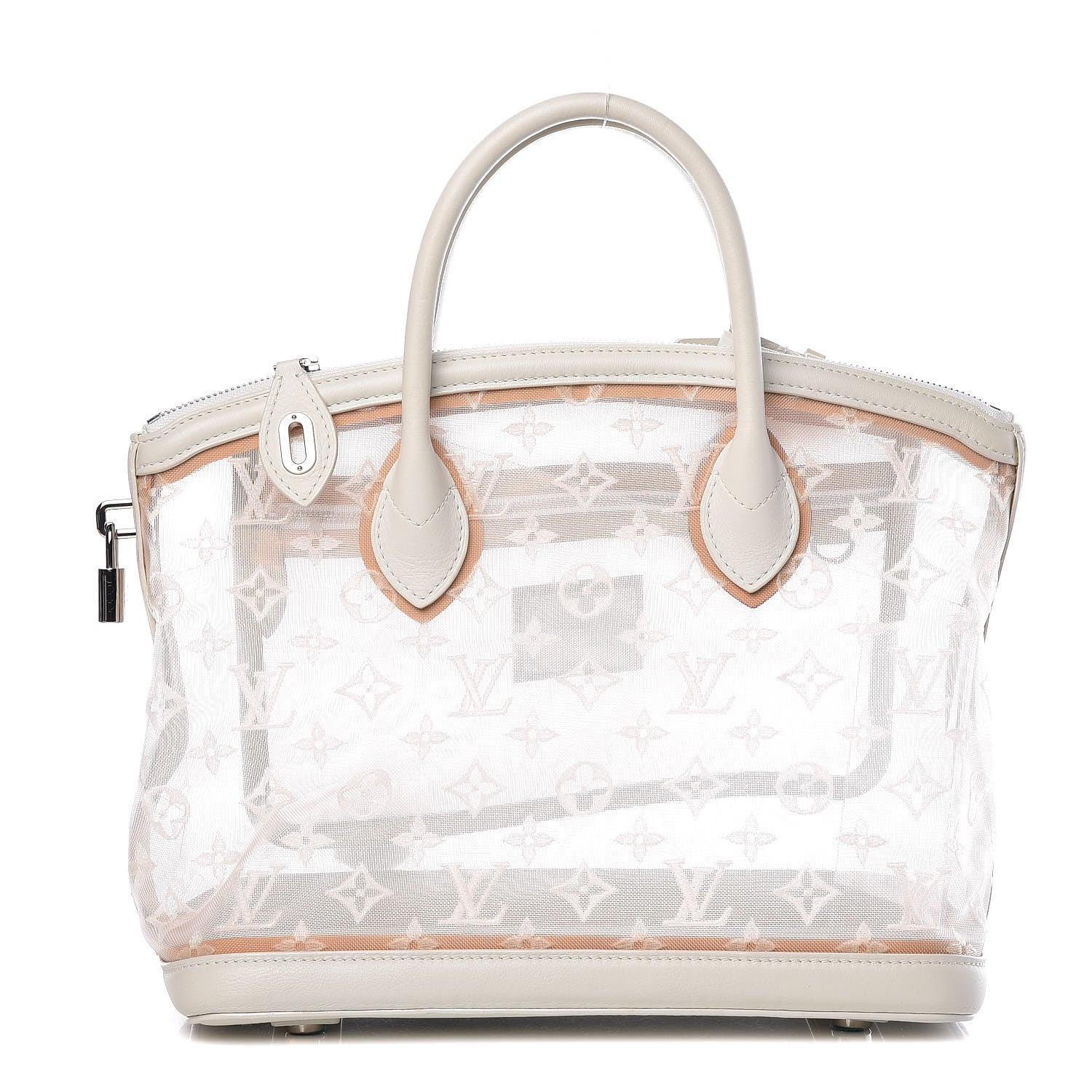 Louis Vuitton Monogram Transparence Lockit White 1 of 30