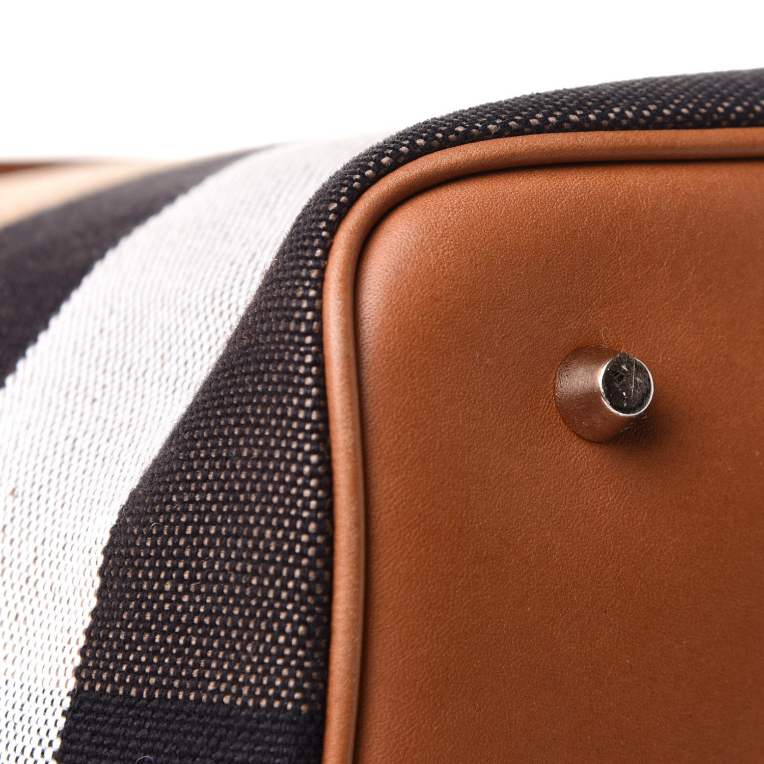 Burberry Grainy Calfskin Canvas Mega Check Medium Ashby Tassel Hobo Saddle Brown 8 of 16