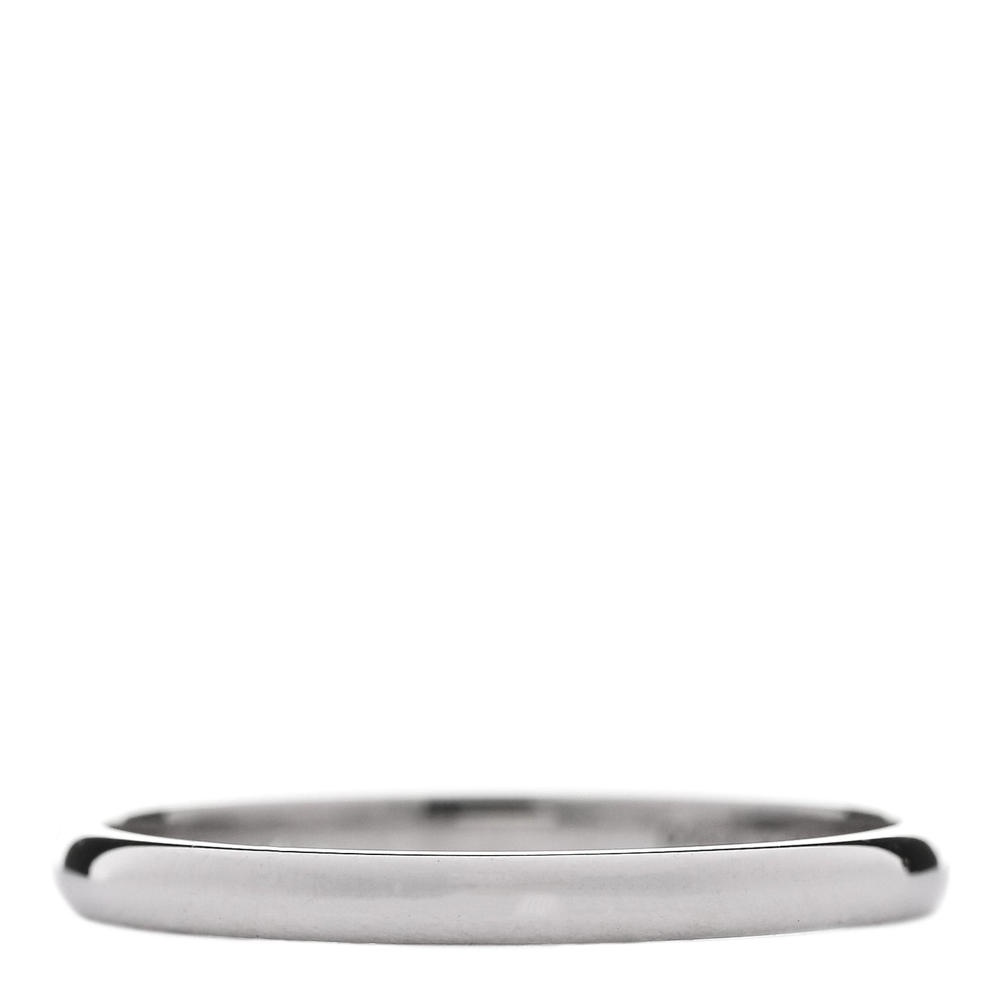 Platinum 2mm Forever Wedding Band Ring 56 7.75