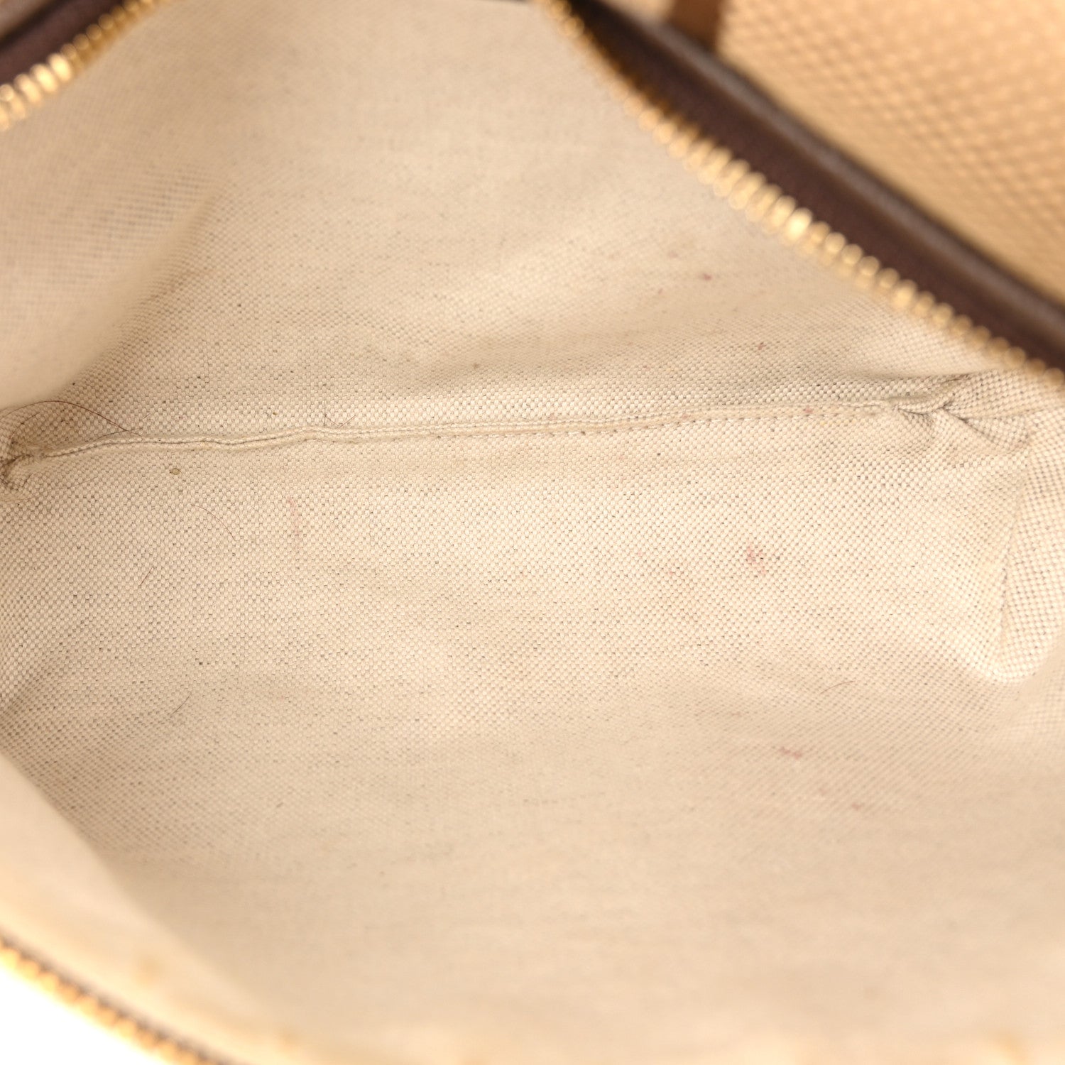 Gucci Monogram Jumbo GG Textured Dollar Calfskin Web Belt Bag Camel Ebony New Acero 5 of 10