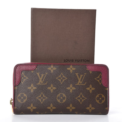 Louis Vuitton Monogram Zippy Retiro Wallet Aurore 12 of 12
