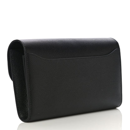 Hermes Epsom Constance Long Wallet Black 3 of 12