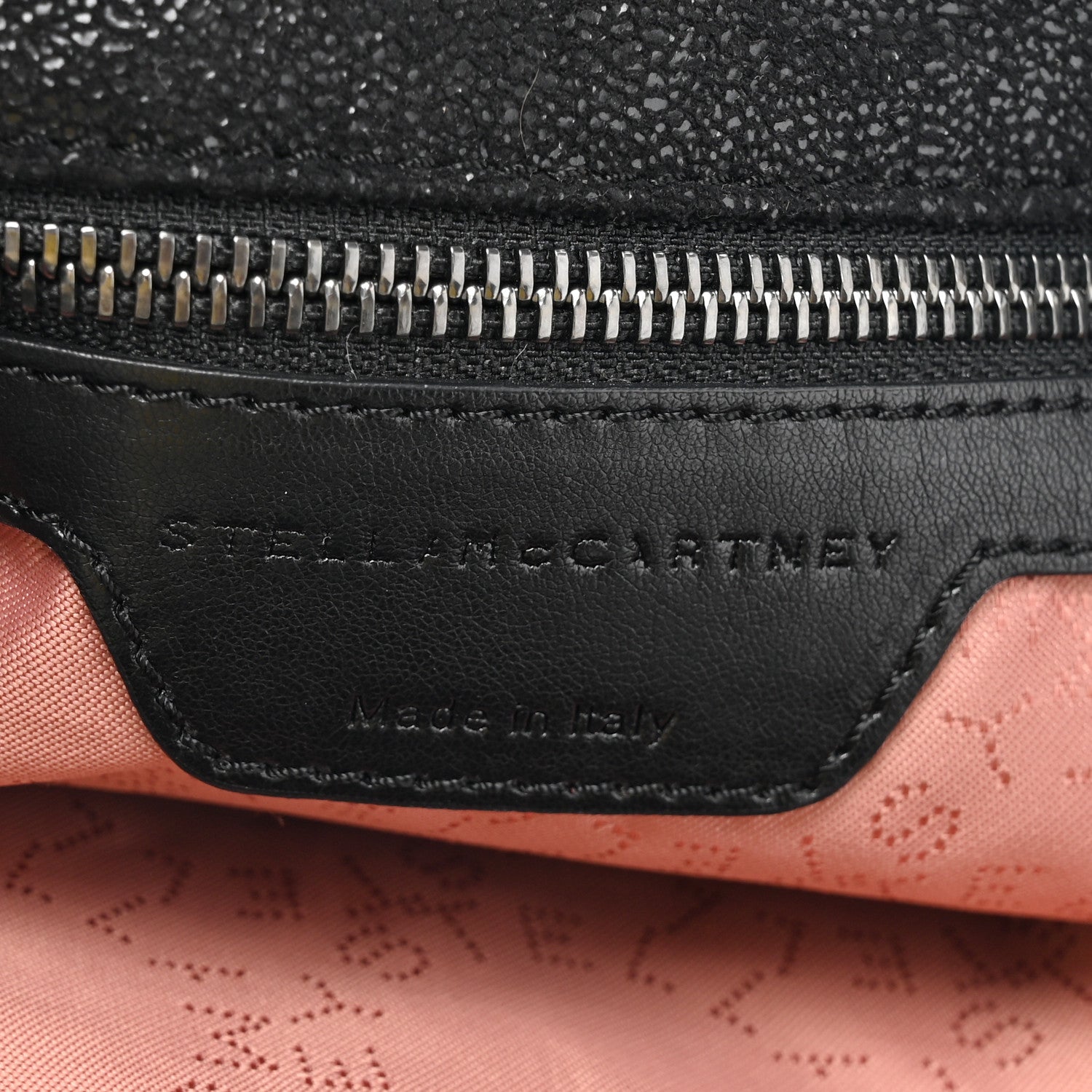 Stella McCartney Shaggy Deer Small Falabella Tote Black 6 of 9