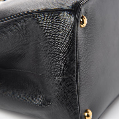 Prada Saffiano Large Galleria Double Zip Tote Black 10 of 15