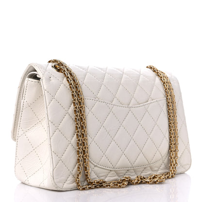Chanel Aged Calfskin Quilted 2.55 Reissue 226 Flap White 3 of 11