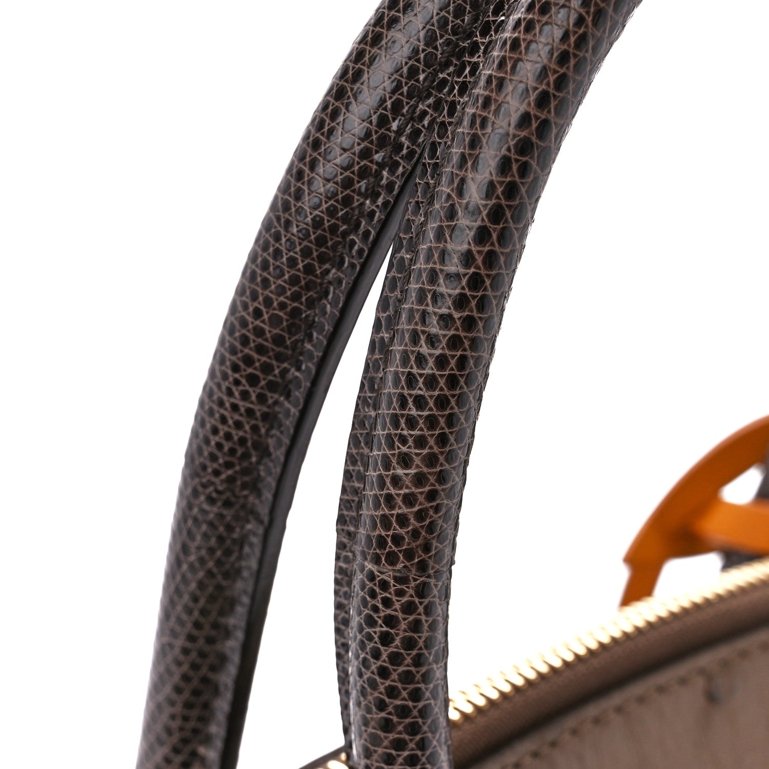Louis Vuitton Monogram Ostrich Lizard Majestueux PM Yellow 13 of 14