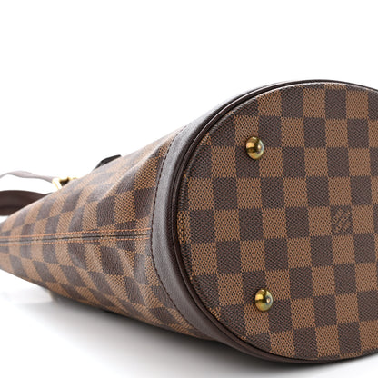 Louis Vuitton Damier Ebene Marais Bucket 23 9 of 10
