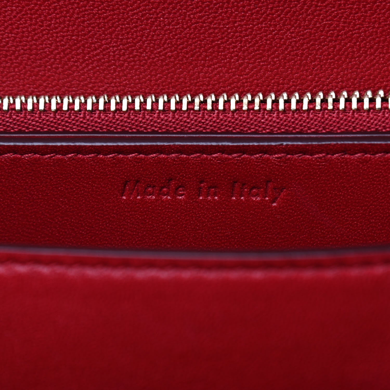 Celine Box Calfskin Medium Classic Box Flap Bag Red 6 of 10