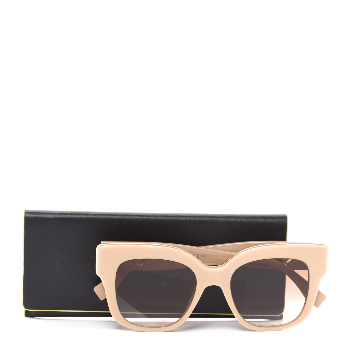 Acetate F is Fendi Sunglasses FF 0359/G/S Beige