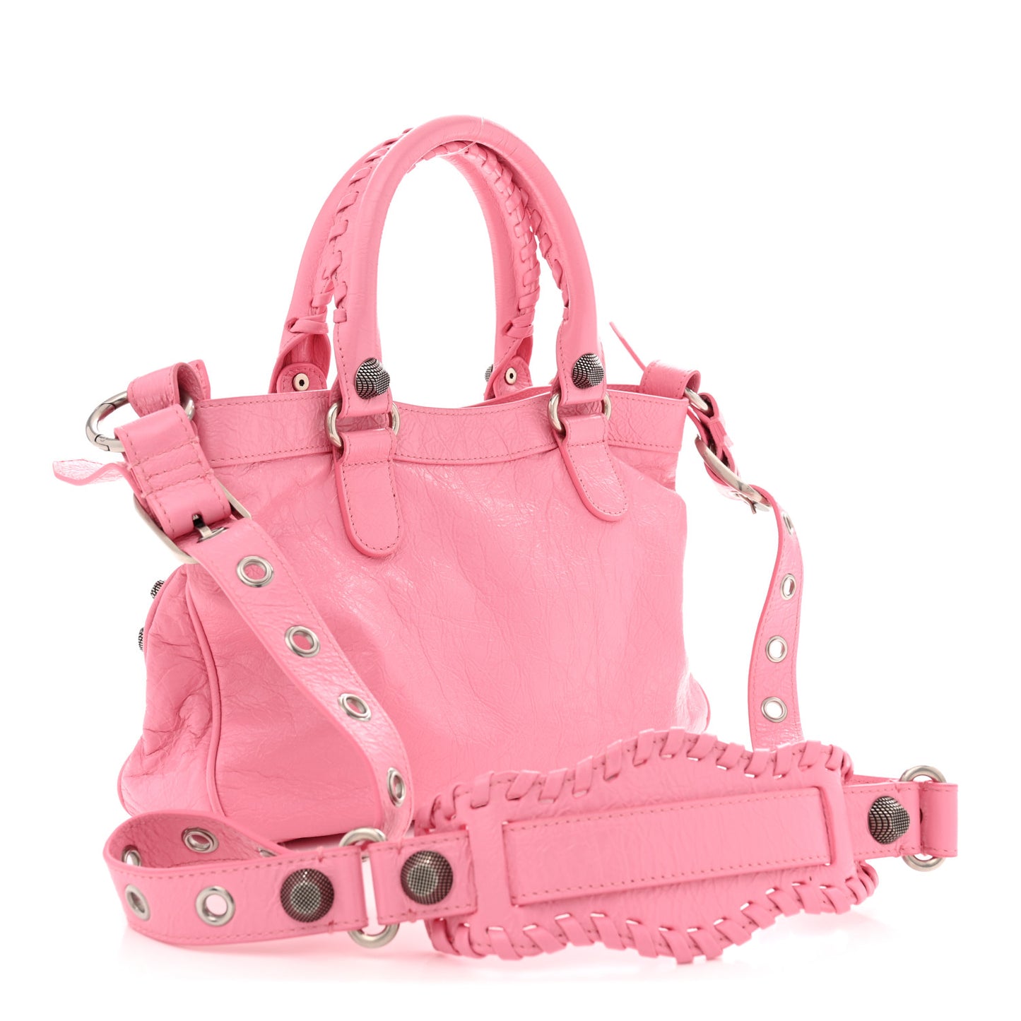 Agneau Arena Neo Cagole Medium Handbag Candy Pink