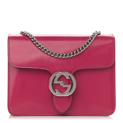 Gucci Shade Lux Calfskin Small Interlocking G Shoulder Bag Petunia 1 of 16