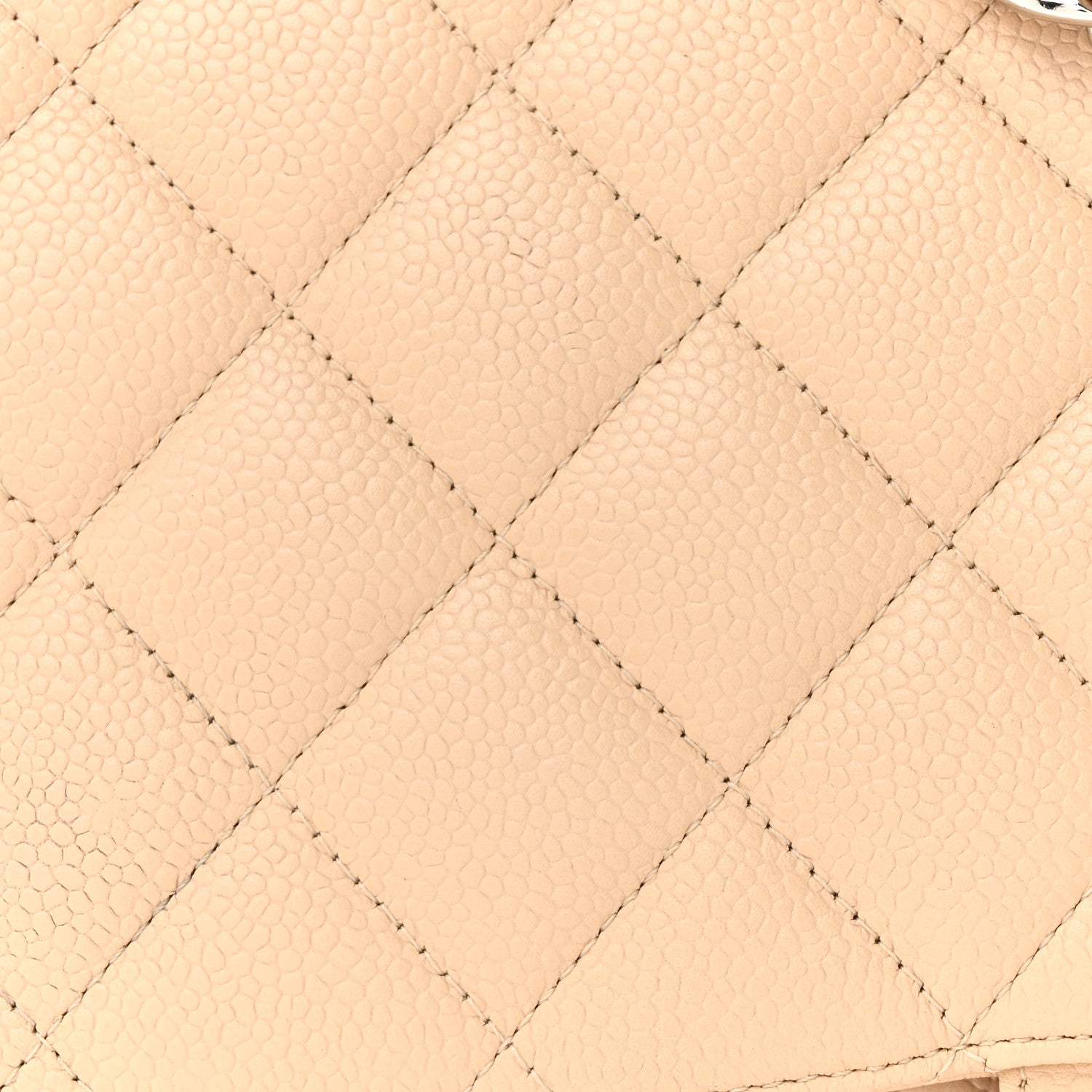 Chanel Caviar Quilted Jumbo Single Flap Beige 8 of 20