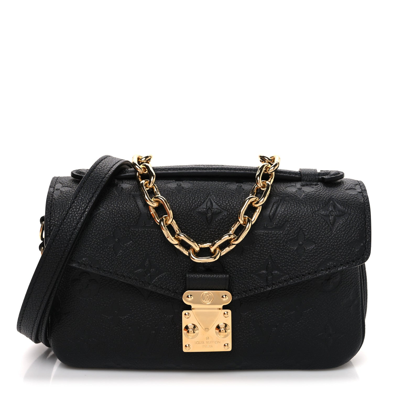 Louis Vuitton Empreinte Pochette Metis East West Black 1 of 11