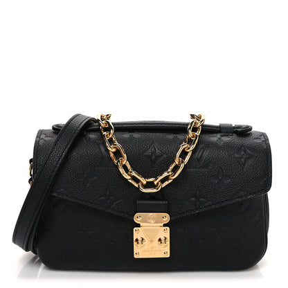Louis Vuitton Empreinte Pochette Metis East West Black 1 of 11