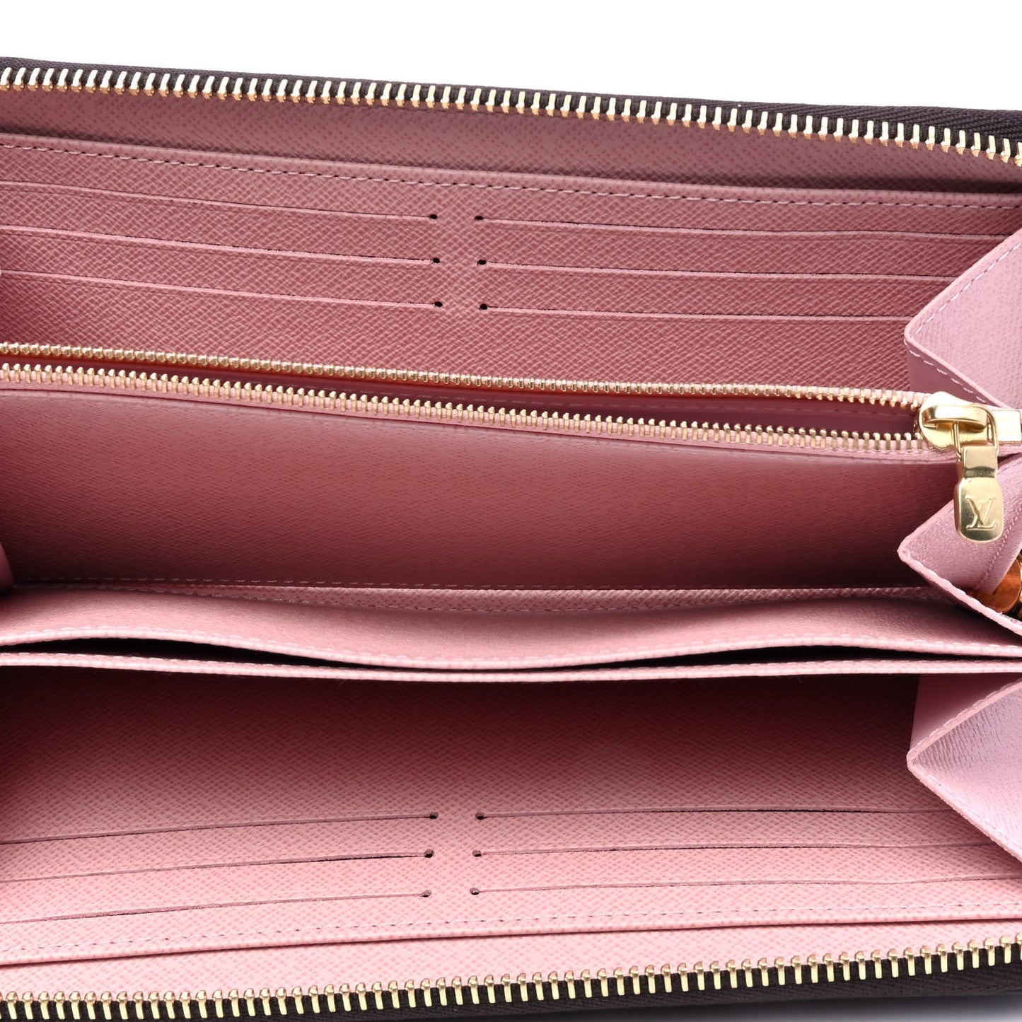 Monogram Zippy Wallet Rose Ballerine