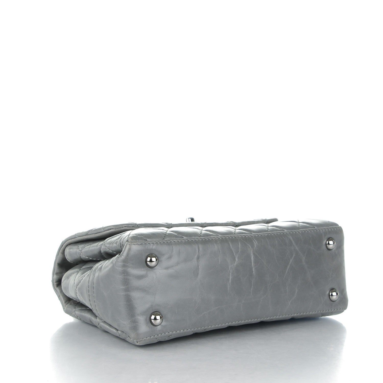 Chanel Calfskin Small Lady Pearly Flap Grey 4 of 8