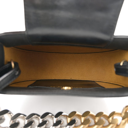 Stella McCartney Eco Alter Nappa Small Frayme Shoulder Bag Black 5 of 9