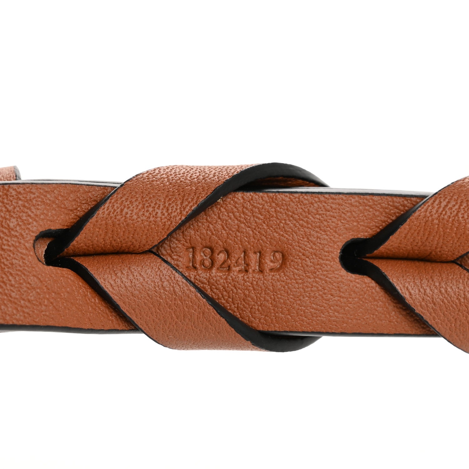 Loewe Calfskin Braided Strap Tan 5 of 5