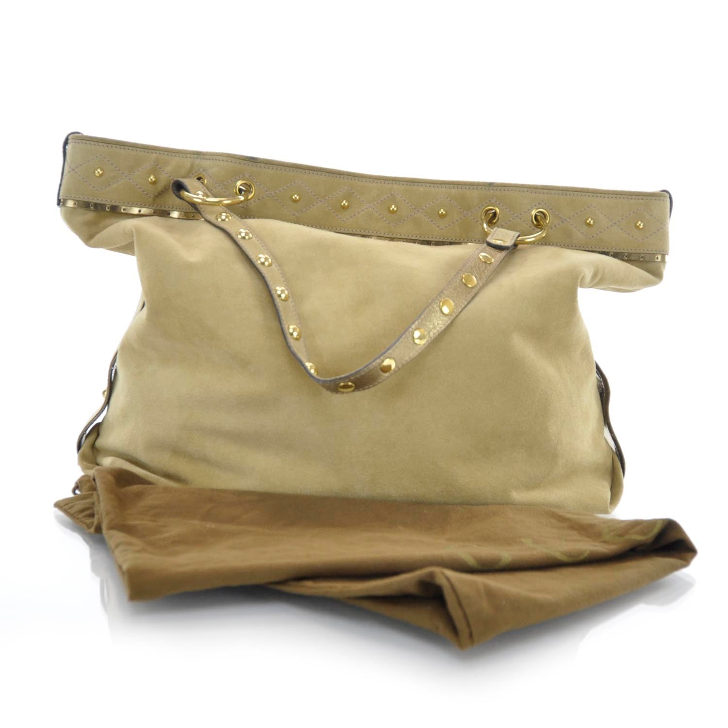 Gucci Suede Irina Large Tote 3 of 9