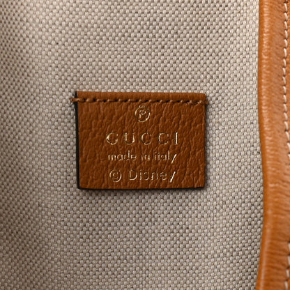 Gucci X DISNEY Mini Vintage GG Supreme Monogram Mickey Mouse Medium Backpack Beige Vintage Sun Oil 6 of 10