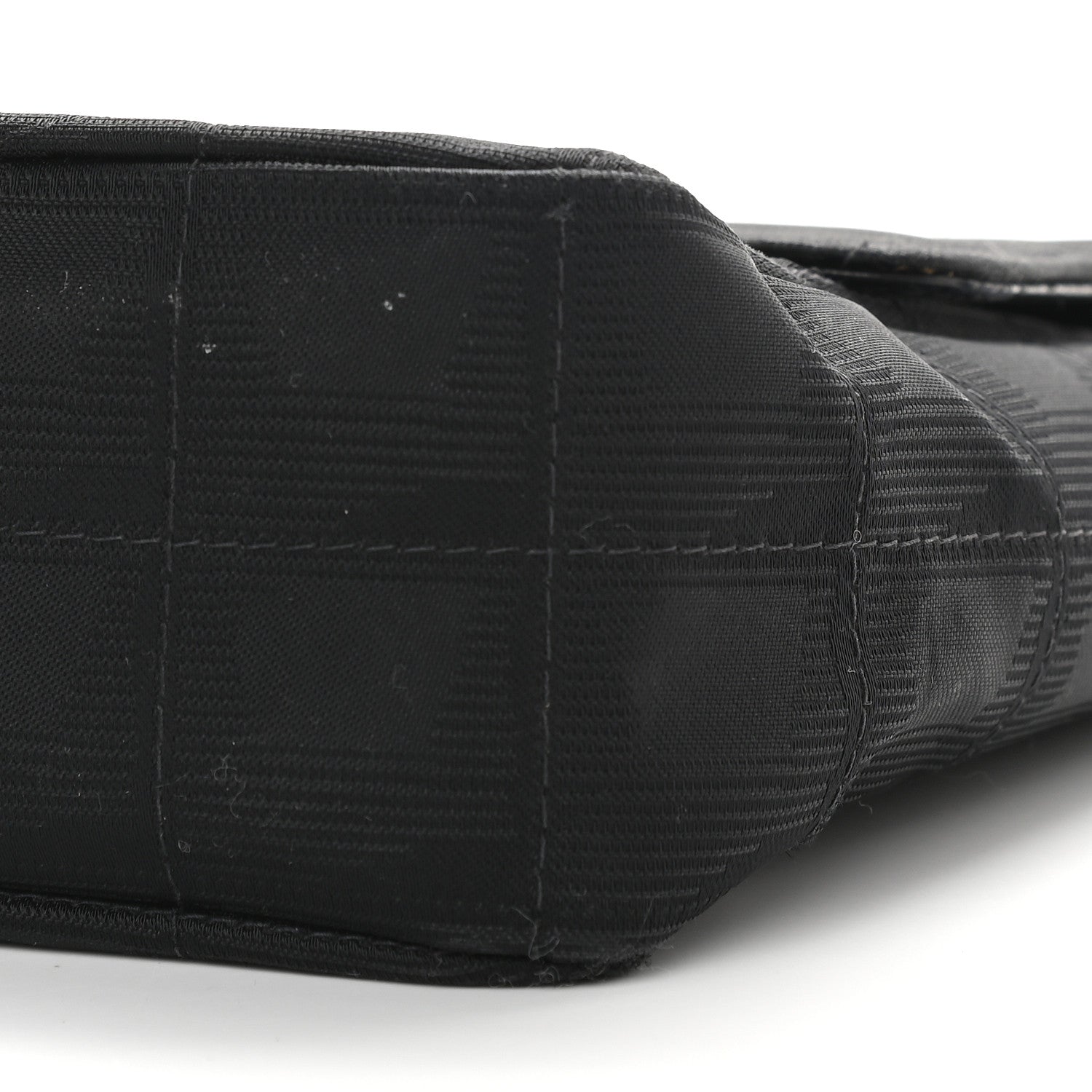 Chanel Nylon Medium Travel Flap Black 8 of 9