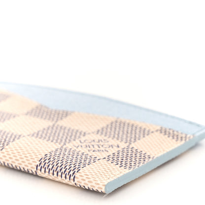 Louis Vuitton Damier Azur Daily Card Holder Olympe Blue 9 of 9