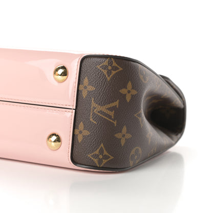Louis Vuitton Patent Calfskin Monogram Cherrywood PM Rose Ballerine 10 of 12
