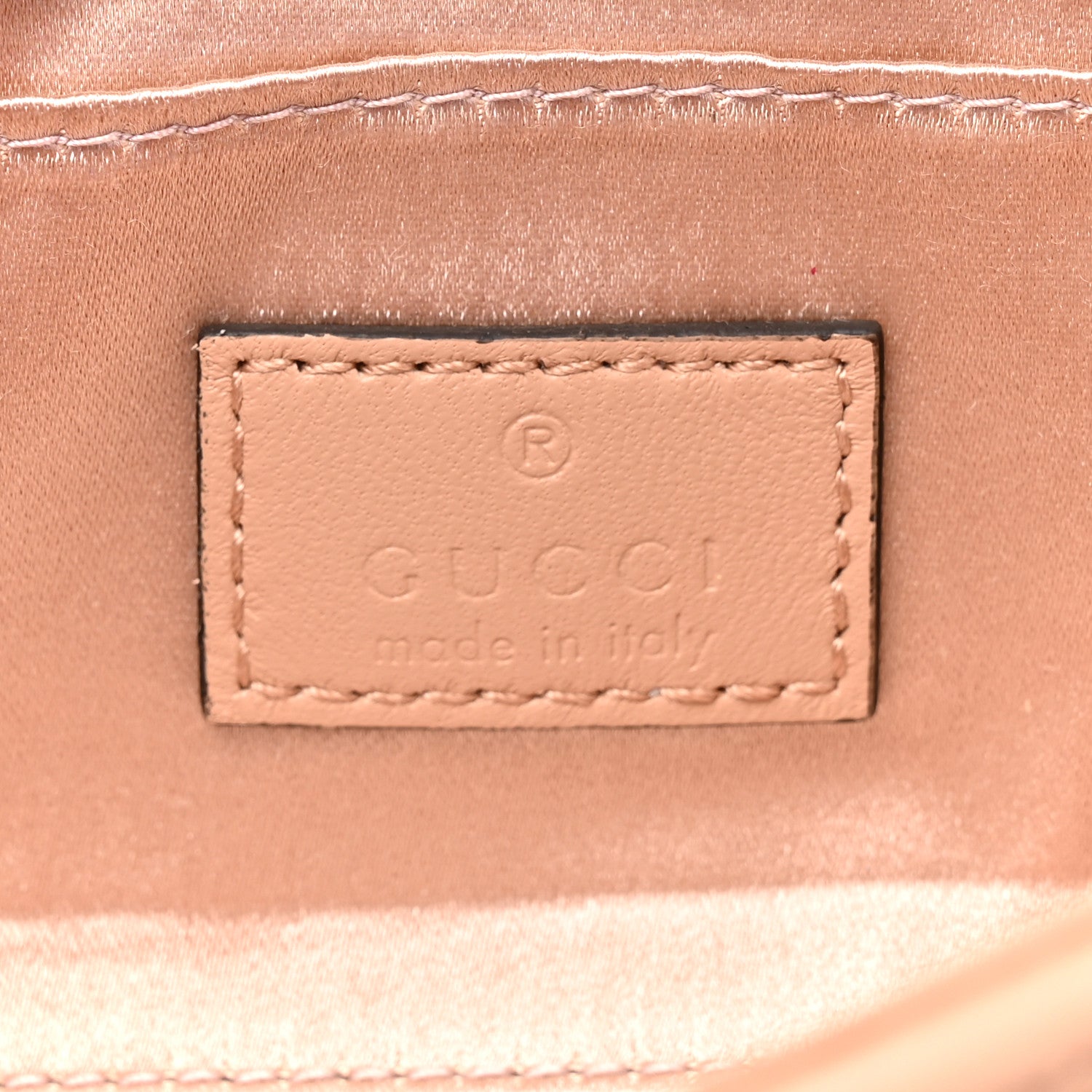 Gucci Nappa Vertical Matelasse Small Maxi Horsebit Chain Shoulder Bag Beige 7 of 10