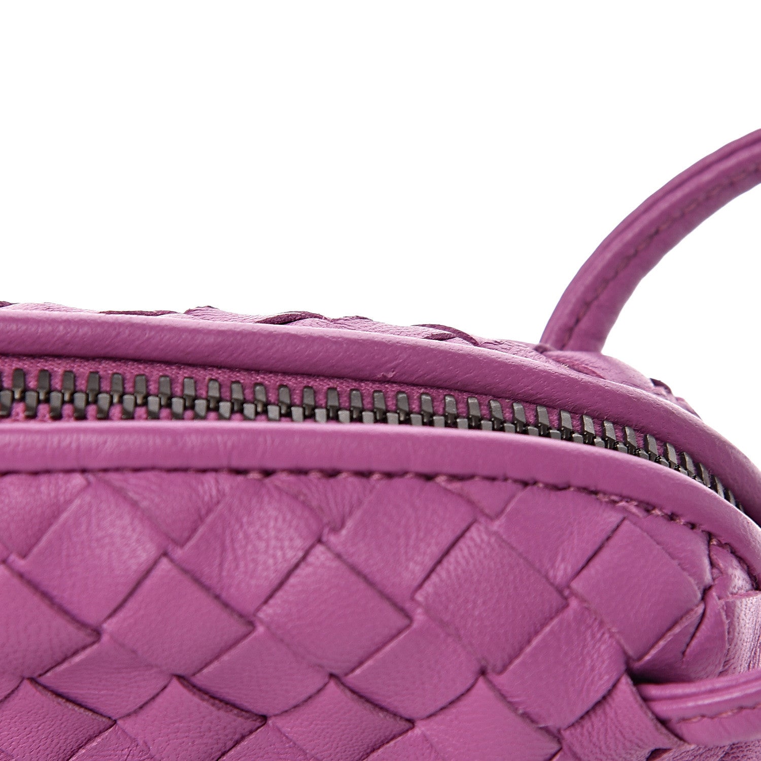 Bottega Veneta Nappa Intrecciato Pillow Crossbody Messenger Peony 12 of 12