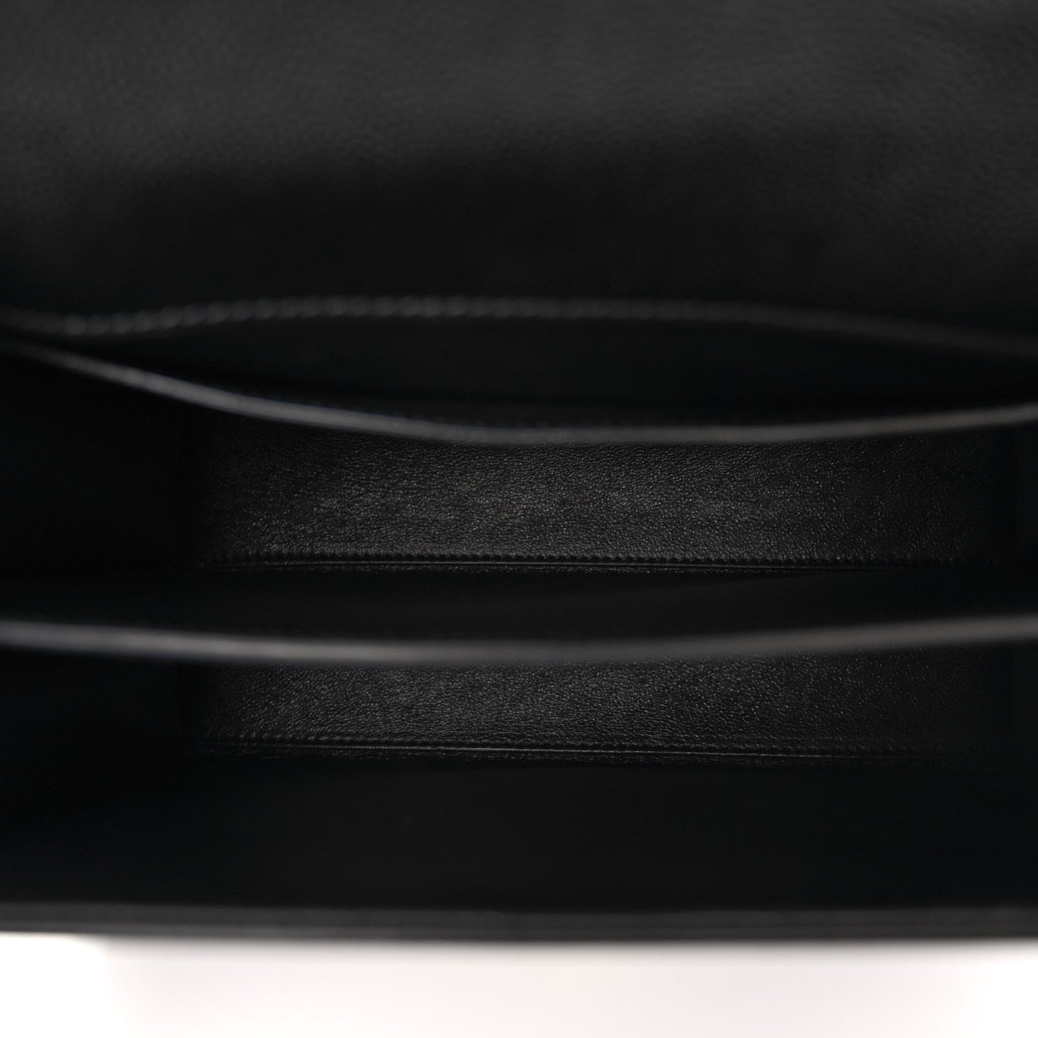Saint Laurent Grain de Poudre Medium Classic Monogram Cassandra Top Handle Black 5 of 10