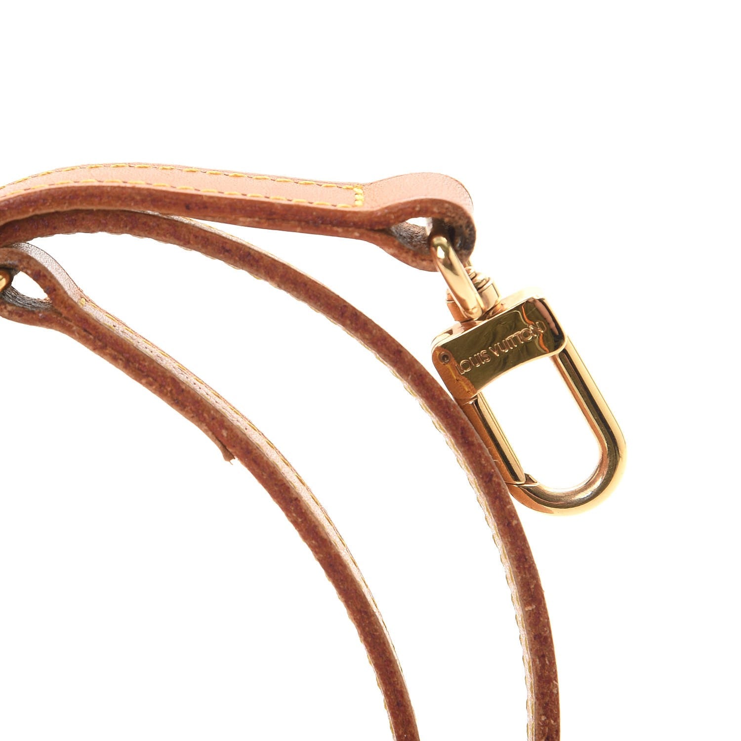 Louis Vuitton Vachetta 12mm Long Shoulder Strap VVN 8 of 9