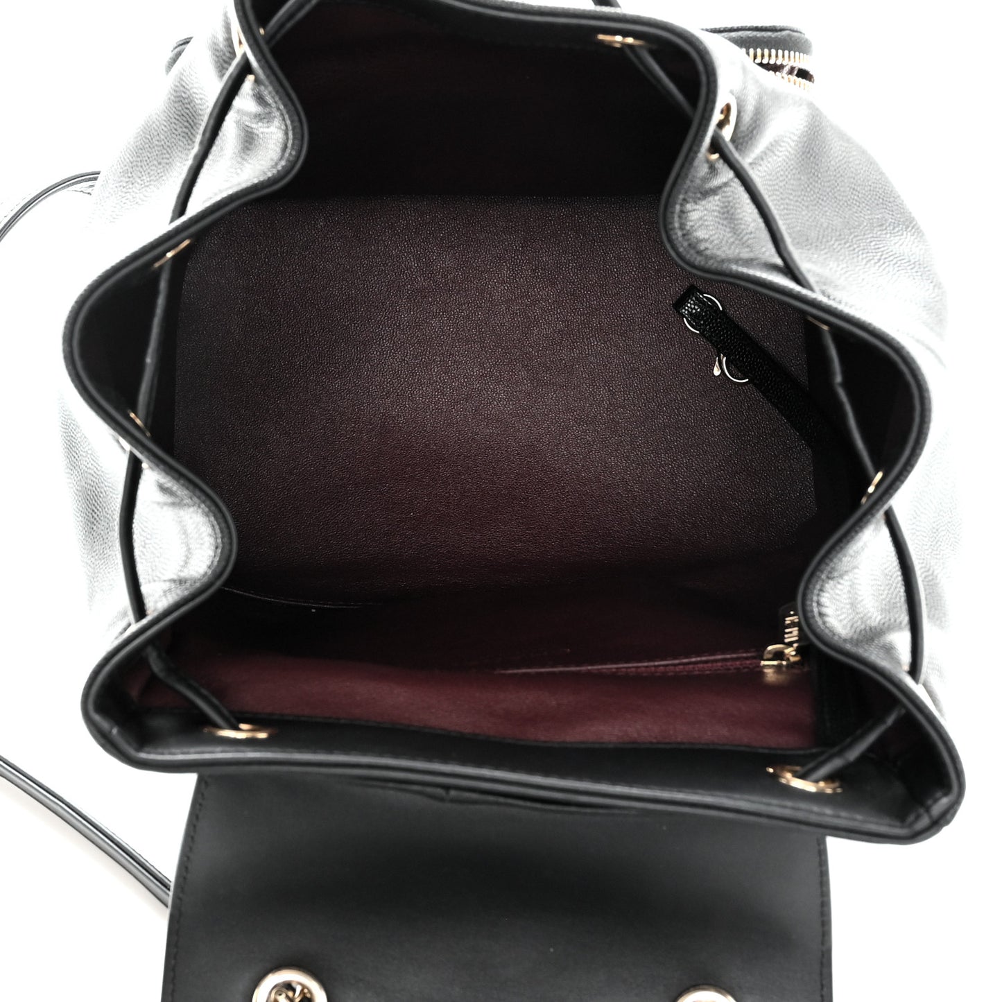 Caviar Quilted Business Affinity Backpack Black