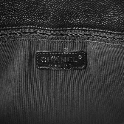 Chanel Caviar Quilted Grand Shopping Tote GST Black 6 of 11