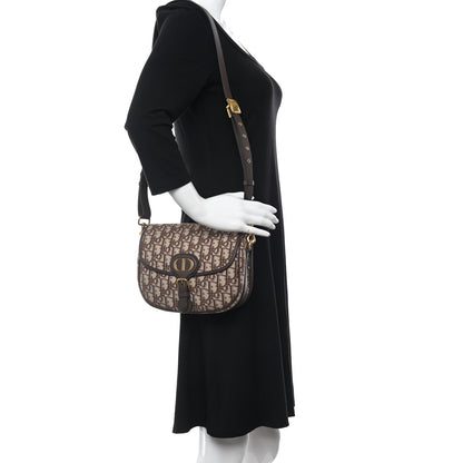 Christian Dior Oblique Medium Bobby Flap Brown 2 of 10