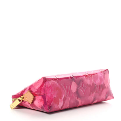 Louis Vuitton Vernis Ikat Cosmetic Pouch Rose Indien 4 of 8