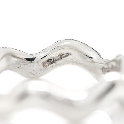 Tiffany Sterling Silver Paloma Picasso Zig Zag Ring 49 5 6 of 6
