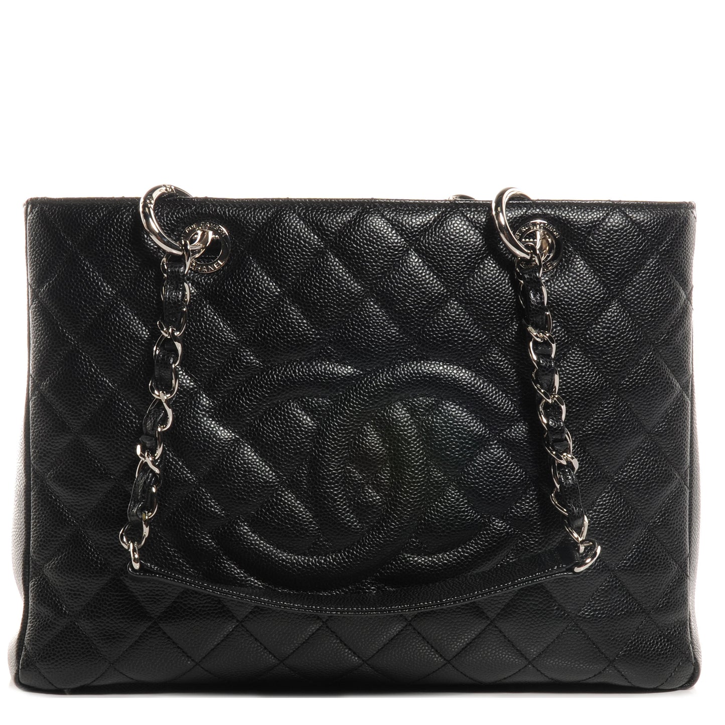 Caviar Grand Shopping Tote GST Black